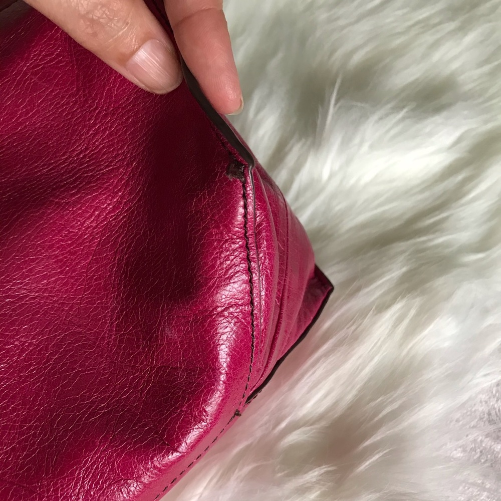 Hobo international red leather shoulder bag - Picture 8 of 8